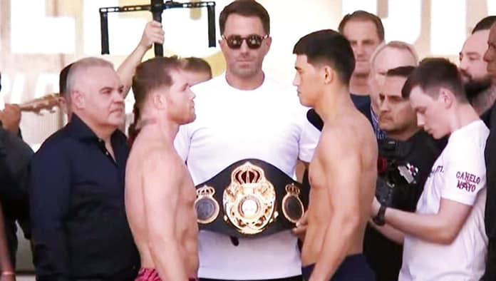 Libran la báscula Canelo y Bivol