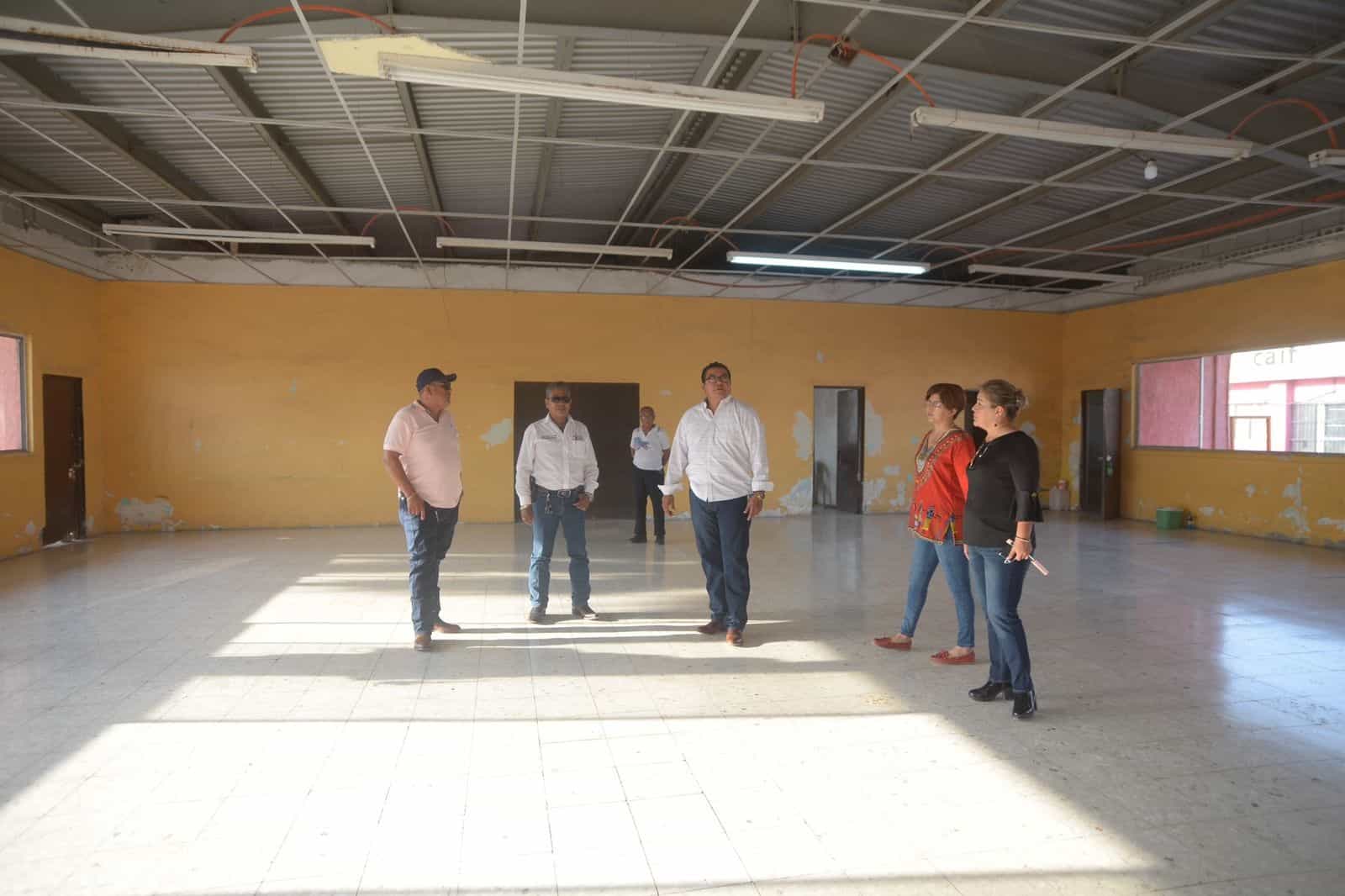 El alcalde Roberto Piña Amaya realizó un recorrido en éste centro de recreación.