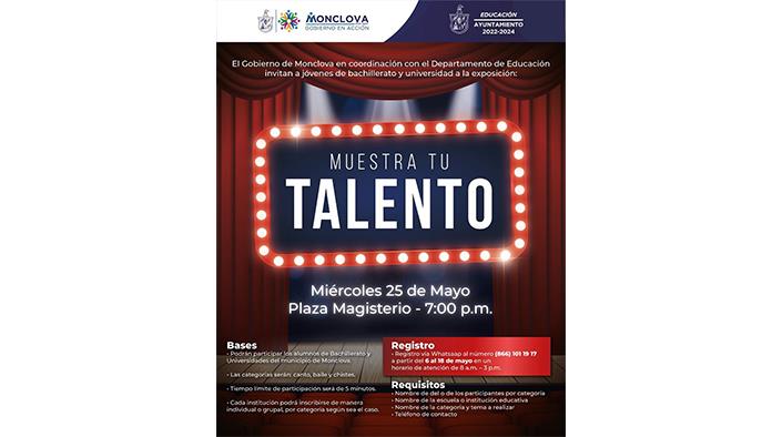Convocan a talentos artísticos