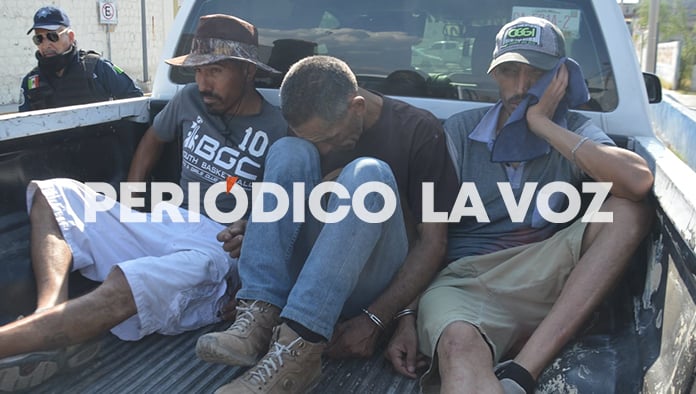 Siete detenidos fue el saldo que arrojó el operativo.