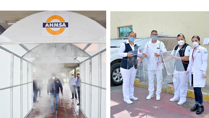 Oportunas acciones preventivas, protegieron a los trabajadores de AHMSA.