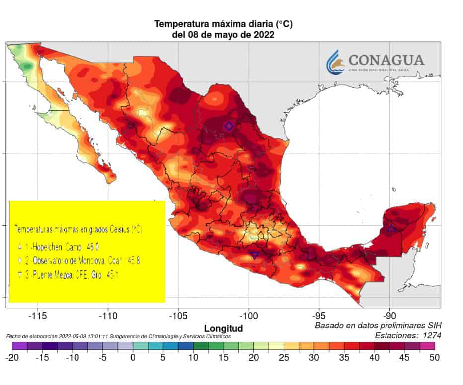 Este fin de semana, una ola de calor azotó a la Región Centro de Coahuila y muy en especial a Monclova.