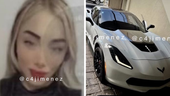 Modelo de OnlyFans estafa a tapatío y se queda con su Corvette