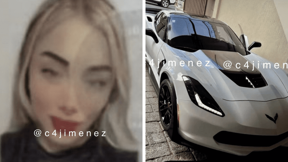Modelo de OnlyFans estafa a tapatío y se queda con su Corvette