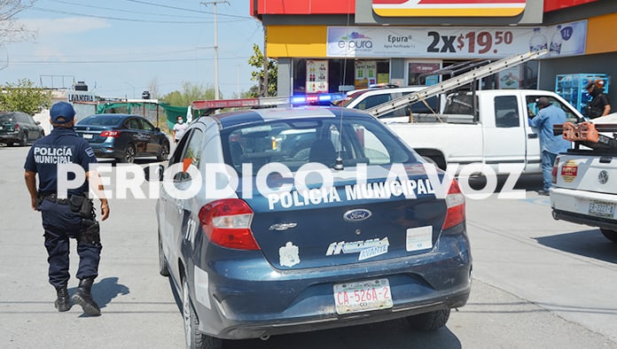 El asalto fue perpetrado a plena luz del día.