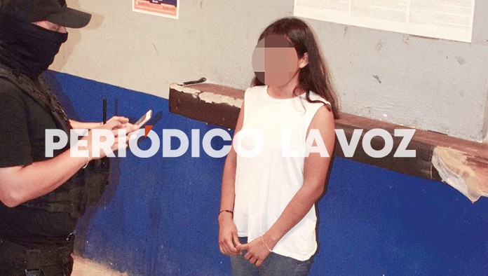 La niña fue puesta a disposición de la PRONNIF.