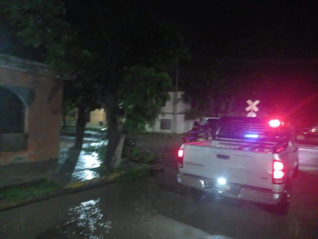 Atiende Protección Civil Sabinas daños que dejó la tormenta