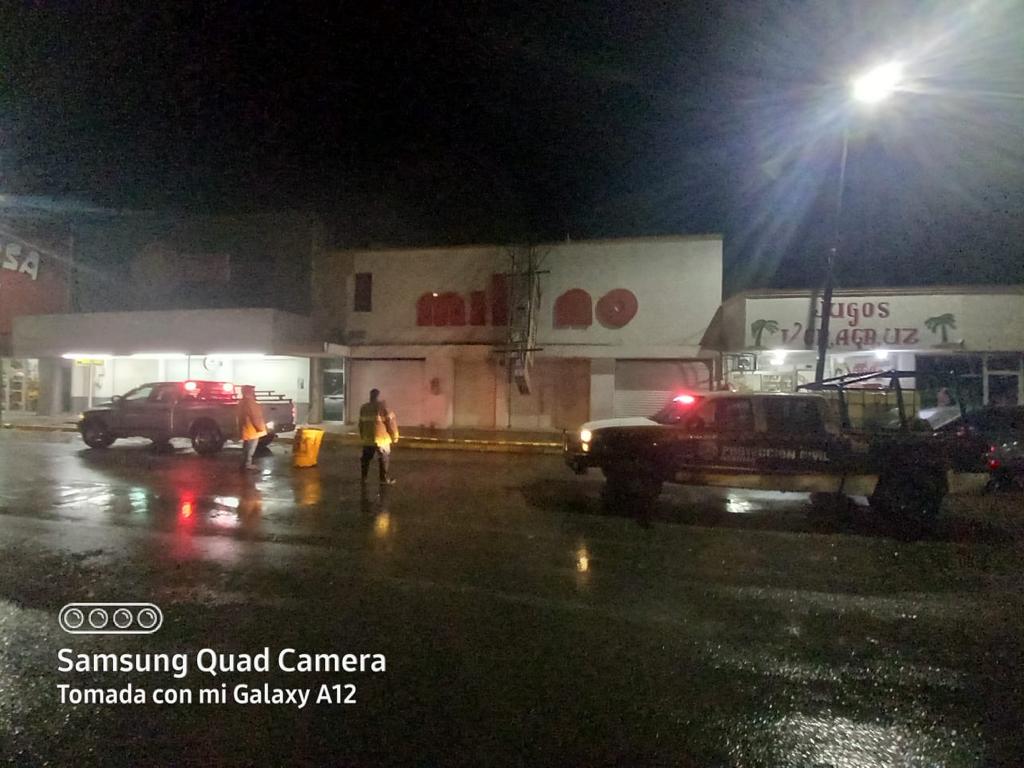 Atiende Protección Civil Sabinas daños que dejó la tormenta