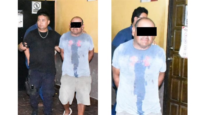 Javier N, de 52 años de edad, fue capturado.