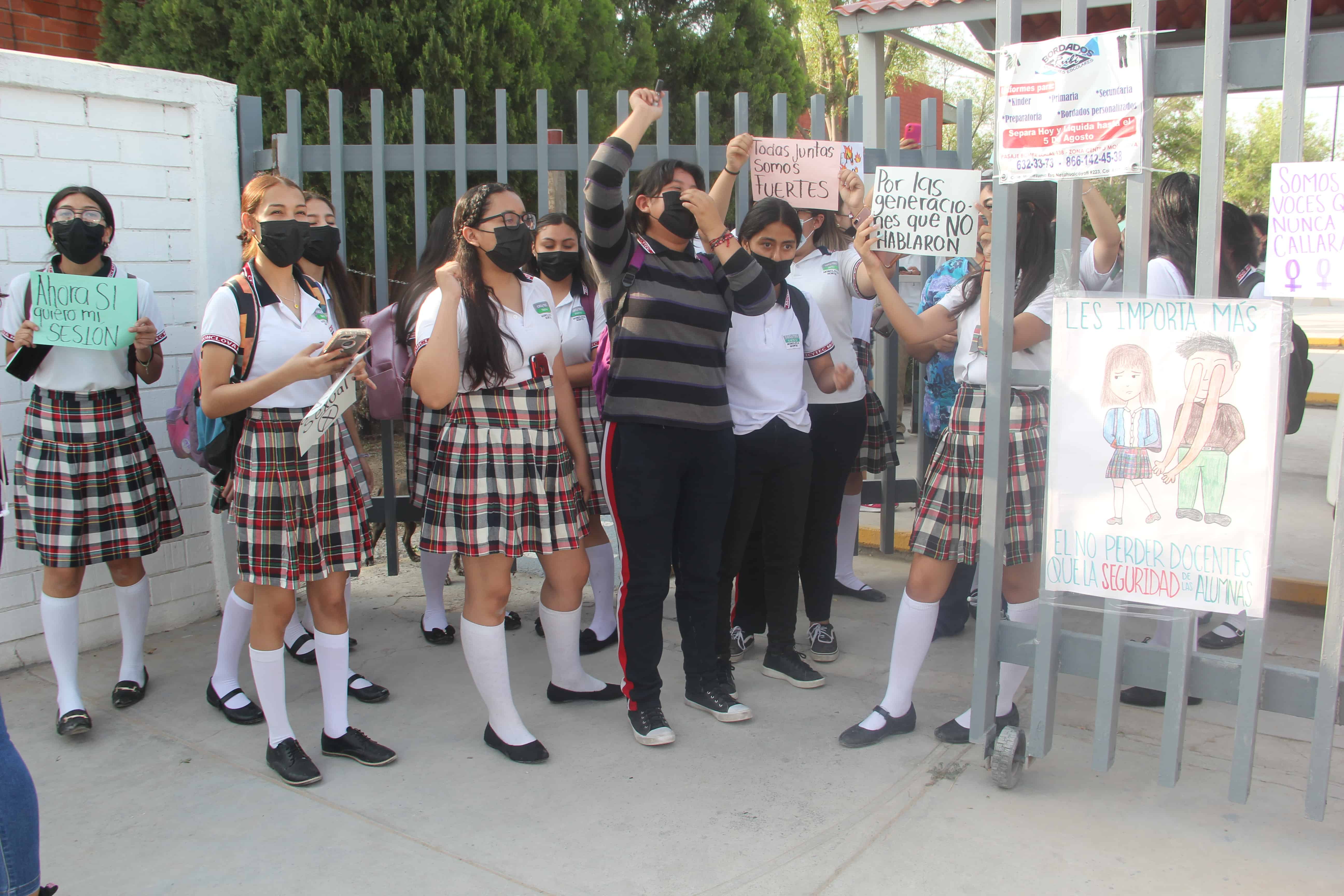No se permitirá que se proteja a docentes en caso de que hayan incurrido en una falta.
