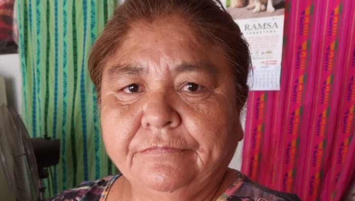 Griselda Díaz Díaz, dijo que el diez de mayo fue triste para ella.