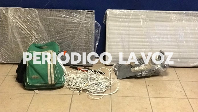 Los Policía frustraron el robo. El ladrón escapó con las manos vacías.