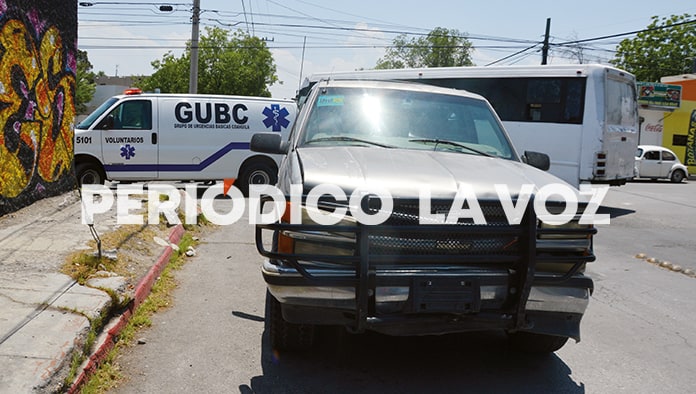 Lesiona a embarazada en accidente