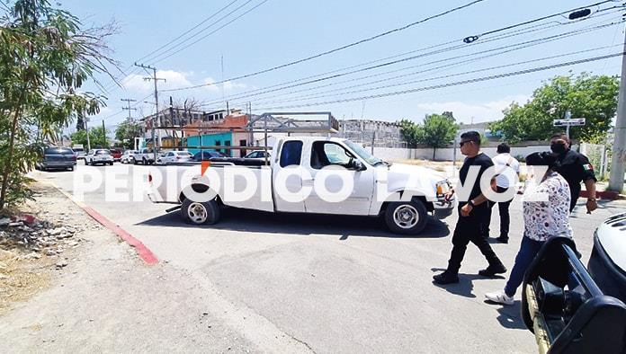 Lesiona a embarazada en accidente