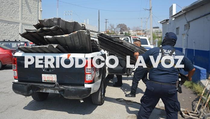 Capturan a ladrones