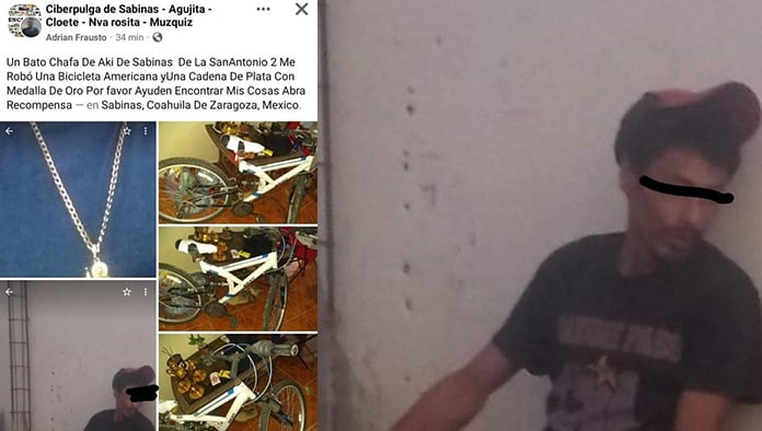 Denuncian públicamente a ratero del San Antonio.