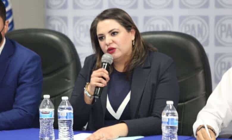 Elisa Maldonado, dirigente del Partido Acción Nacional en Coahuila.