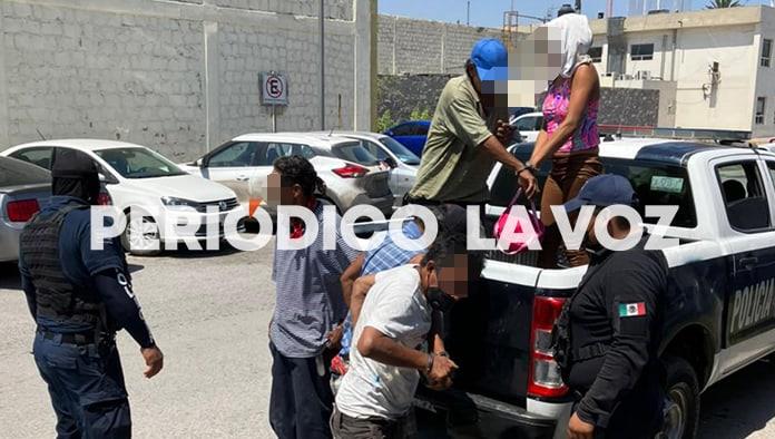 Detienen a 5 en operativo