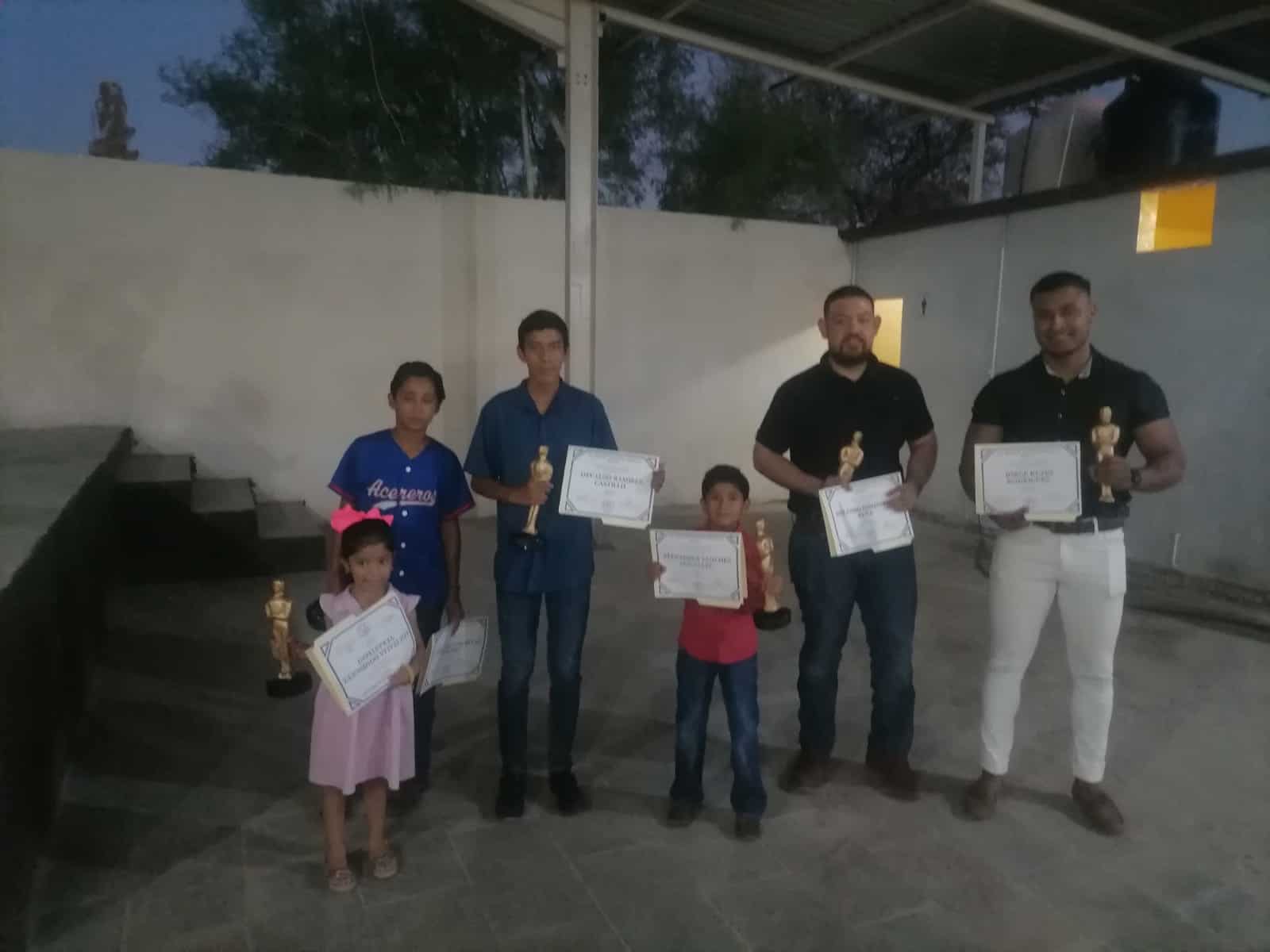 Deportistas galardonados en Premio “Orgullo Ejidal”