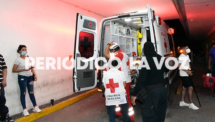 El lesionado no fue identificado.