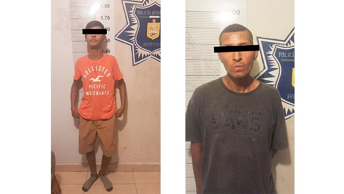 detuvieron al menor Kovy Brayan “N” quien junto con un adulto se encontraba adentro de la Escuela Primaria Américas Unidas
