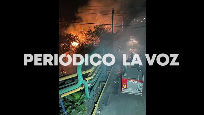 El incendio fue atacado oportunamente por los elementos de Bomberos, quiénes lograron controlar el siniestro.