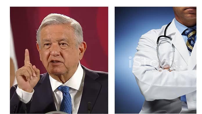 AMLO anuncia aumento de sueldo para los soldados, marinos y policías; médicos y enfermeras, tendrán que esperar.