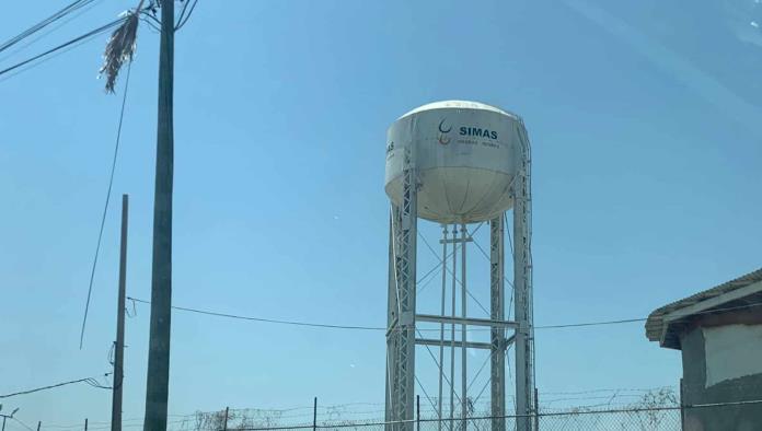 Por baja presión en el agua toman medidas