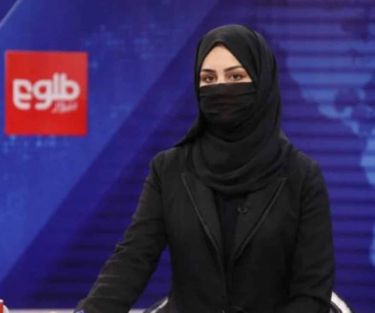 Talibán obliga a presentadoras de noticias cubrirse la cara