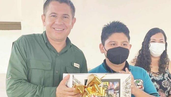 Va al nacional niño impulsor de San Buena