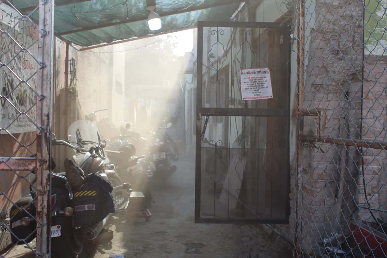 Se les paso la birria de quemada y también el puestecito