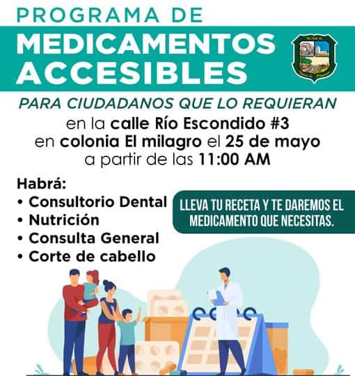 Tendrá El Milagro  brigada de salud y medicamentos accesibles