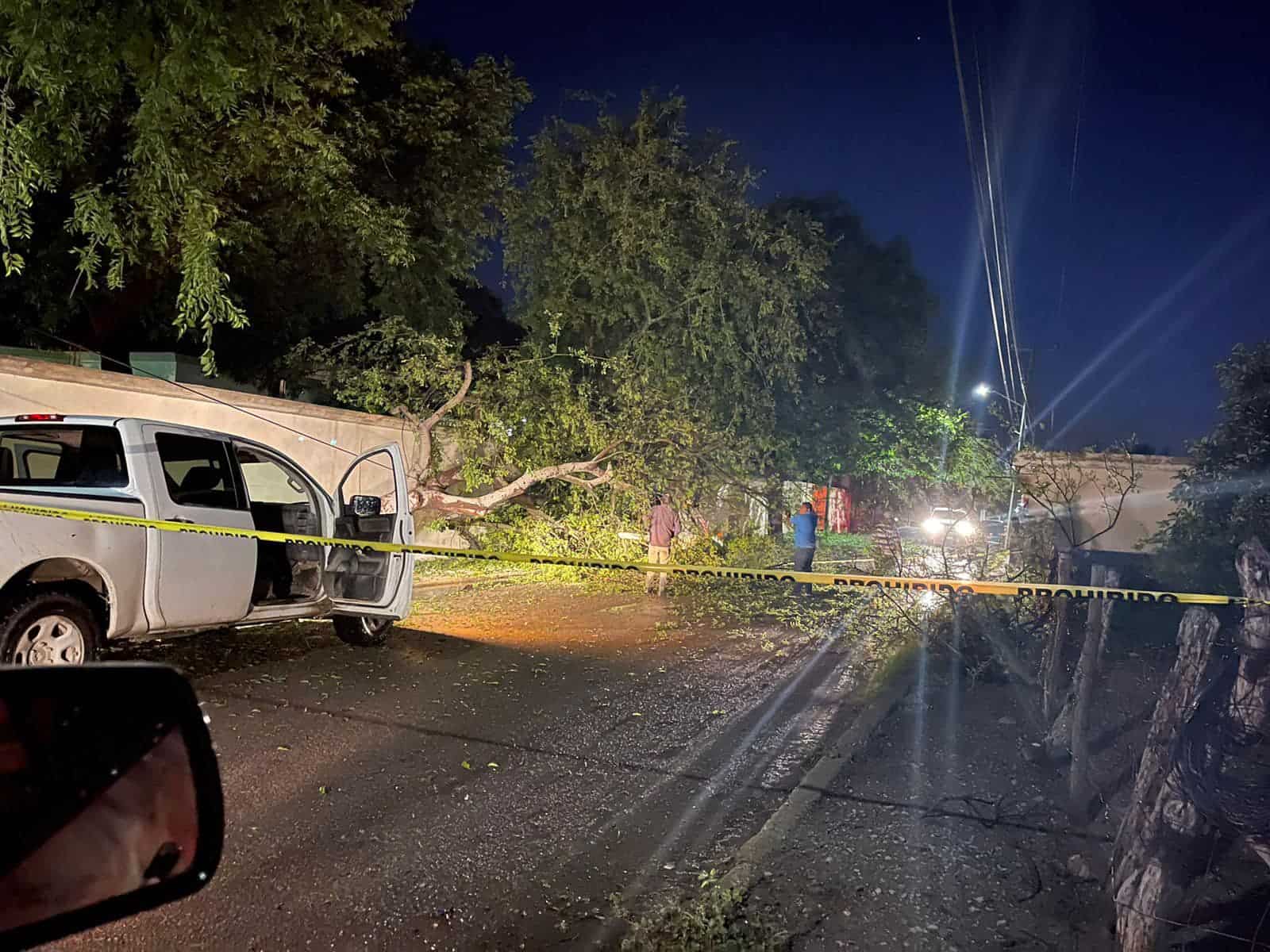 Evalúan daños tras tormenta