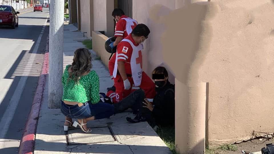 Embisten a motociclista en las Fuentes