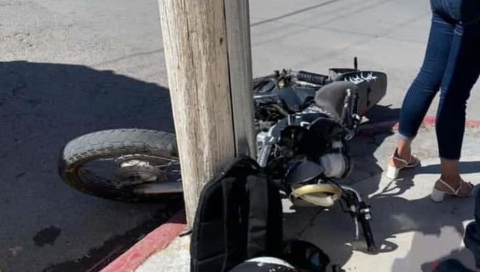 Embisten a motociclista en las Fuentes