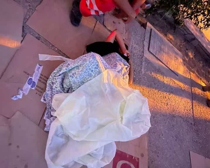 Por poco y se alivia en la plaza Migrante guatemalteca