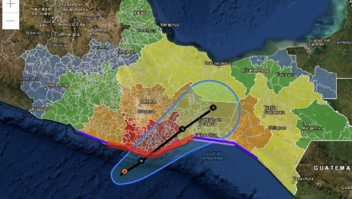 Huracán Agatha: Sigue su trayectoria