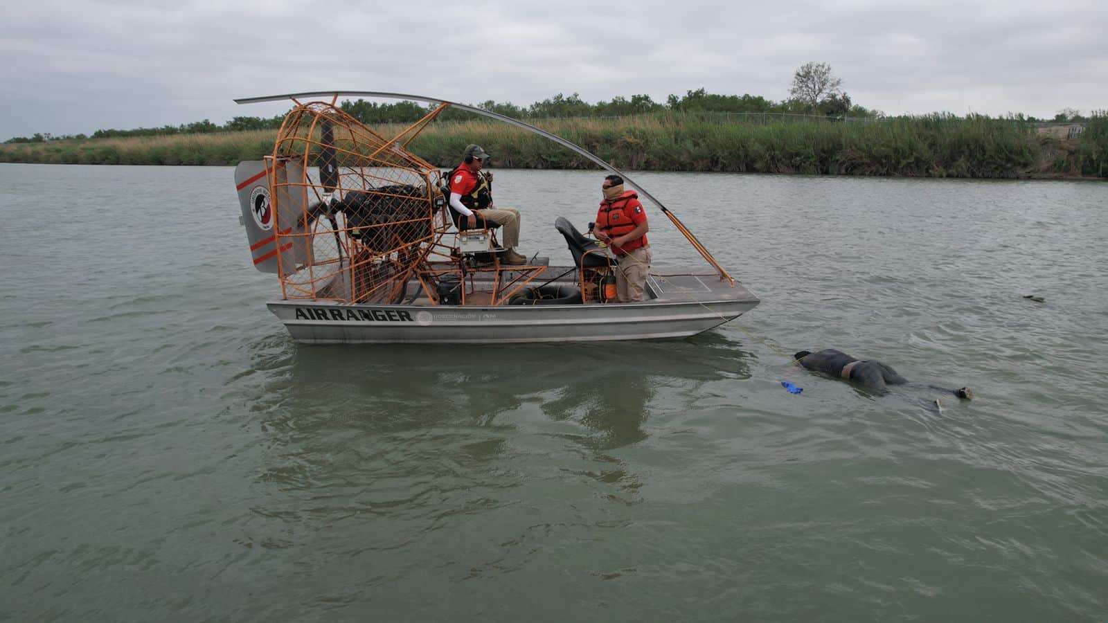 Otro ahogado en el río Bravo, no da tregua