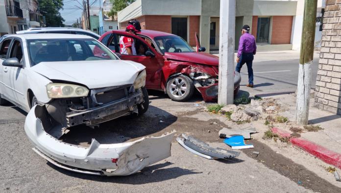 En la Zona Centro se registra fuerte encontronazo