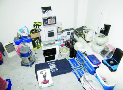 Recupera Fiscalía objetos robados en bazares y casas de empeño.