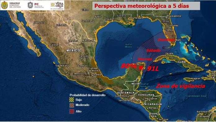 80% de posibilidades de formación del primer huracán del Atlántico