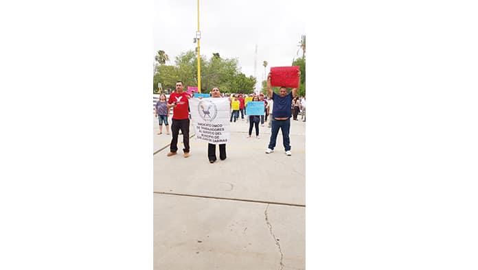 Protestan en Nueva Rosita