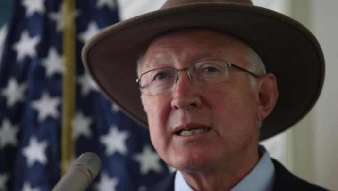 Ken Salazar destaca colaboración de México y EU por extradición de César Duarte