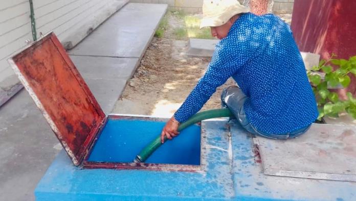 Enviarán en tandas agua al sector norte