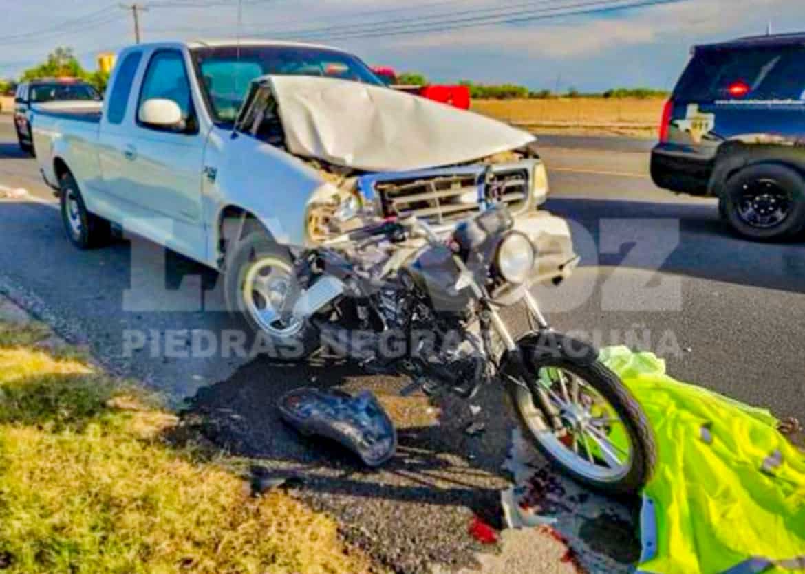 Muere mujer de EP en accidente en moto