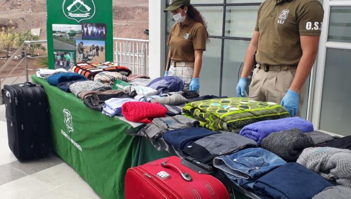 Nueva estrategia: decomisan ropa impregnada con cocaína
