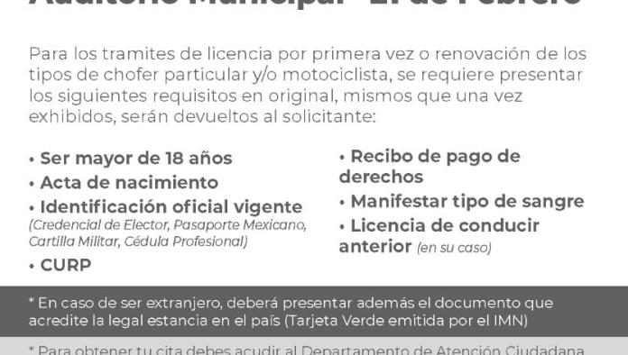 Instalarán módulo de licencias este 11 de junio