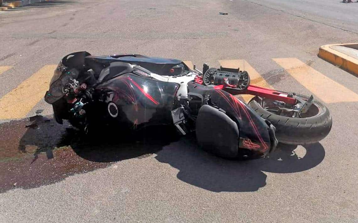 Aumentan los accidentes de motociclista.