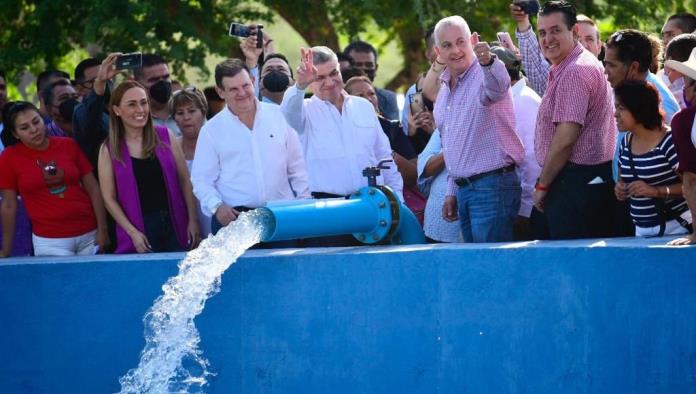 Inaugura MARS pozo de agua