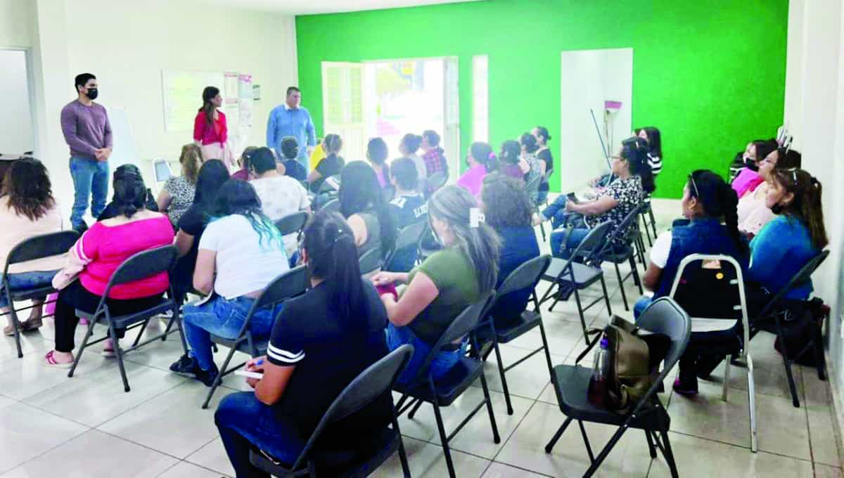 Se realiza en coordinación con Desarrollo Social, el Instituto Municipal de las Mujeres y el Instituto Coahuilense de las Mujeres.
